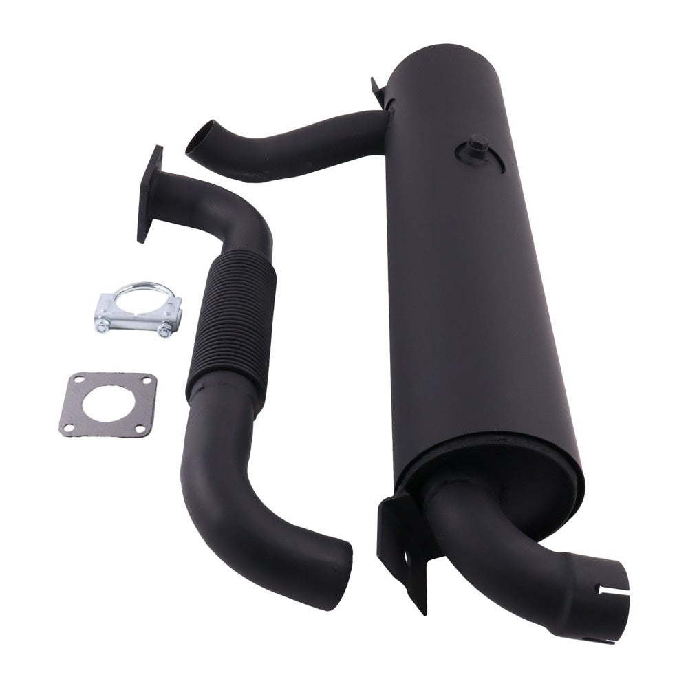 Muffler & Exhaust Pipe Kit 7130724 7130725 7101708 6727753 compatible with Bobcat Loader S160 S185 S205 T180 T190