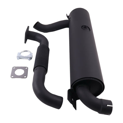 Muffler & Exhaust Pipe Kit 7130724 7130725 7101708 6727753 compatible with Bobcat Loader S160 S185 S205 T180 T190
