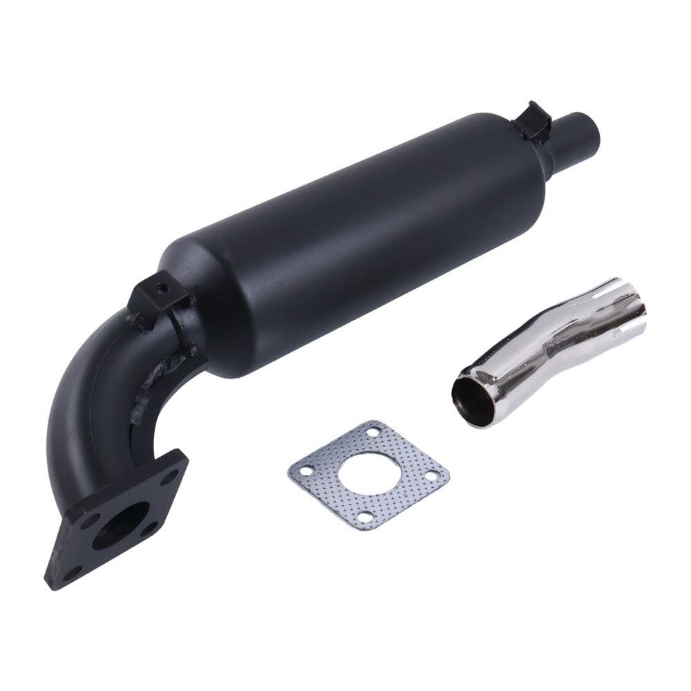 Muffler 15371-12110 for use with Kubota Engine D722 D1105 V1505 WG750 Tractor B6100E-P B6100HST-D B7100D-P B7200E B8200