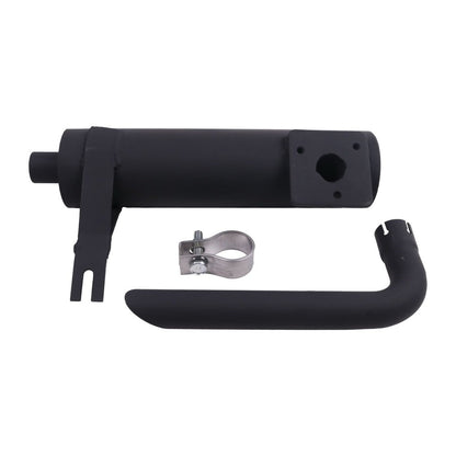 Muffler 30-60037-00 30-60007-00 compatible with Kubota Engine Z482 Carrier Supra 422 444 450 522 544 550