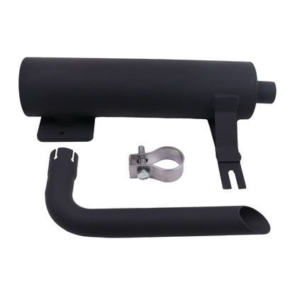 Muffler 30-60037-00 30-60007-00 compatible with Kubota Engine Z482 Carrier Supra 422 444 450 522 544 550