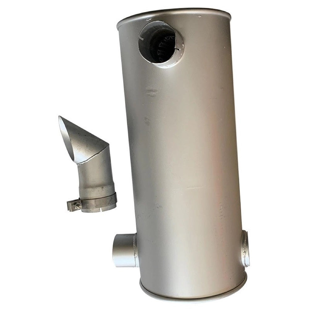 Muffler 4416602 fits Isuzu Engine 6BG1 Hitachi ZX125W ZX200 ZX210H ZX210K ZX240-AMS IZX200 IZX210F ZAXIS200LC John Deere Excavator 210CW 210 Excavator