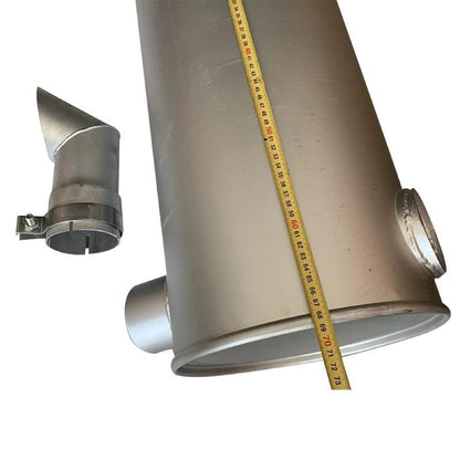 Muffler 4416602 fits Isuzu Engine 6BG1 Hitachi ZX125W ZX200 ZX210H ZX210K ZX240-AMS IZX200 IZX210F ZAXIS200LC John Deere Excavator 210CW 210 Excavator