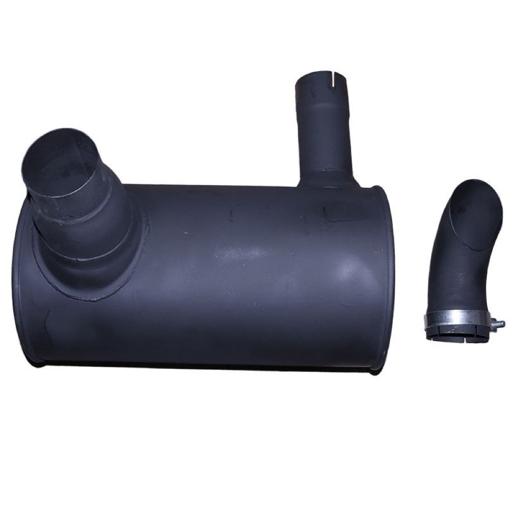 Muffler 6754-11-5340 fits Komatsu Engine SAA6D107E-1 Excavator PC200-8 PC200LC-8 PC200LL-8 PC210-8K PC210LC-8K PC220-8 PC220LC-8 PC228US-8 PC240LC-8