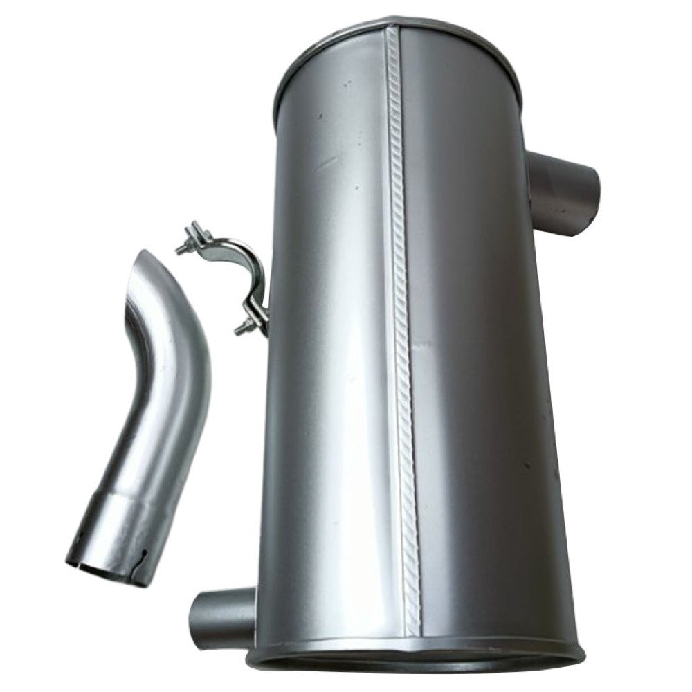 Muffler Silencer 190-5781 compatible with Mitsubishi Engine 4M40 Caterpillar CAT 305.5 306 E307C 307C 307D 308C 308D