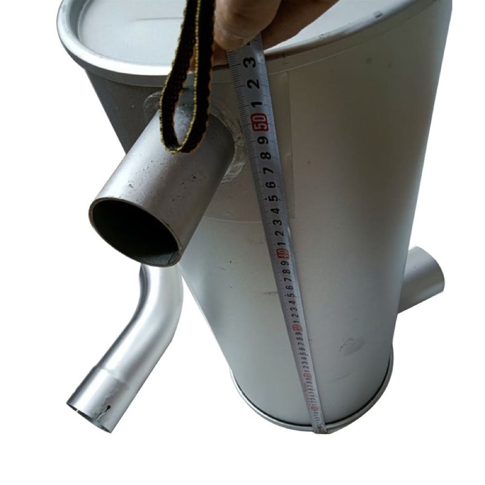 Muffler Silencer 190-5781 compatible with Mitsubishi Engine 4M40 Caterpillar CAT 305.5 306 E307C 307C 307D 308C 308D