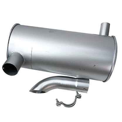 Muffler Silencer 190-5781 compatible with Mitsubishi Engine 4M40 Caterpillar CAT 305.5 306 E307C 307C 307D 308C 308D