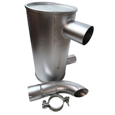 Muffler Silencer 6205-11-5290 6205-11-5320 fits Komatsu Excavator PC100-6 PC120-6 PC130-6 PC128UU-1 Engine S4D95L-1