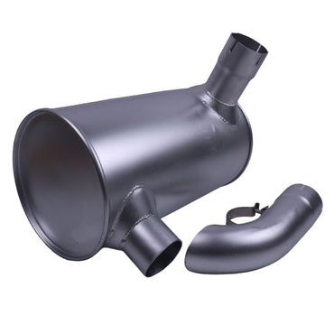 Muffler Silencer 6738-11-5520 compatible with Komatsu Engine 6D102 Excavator PC200-7 PC220-7 PC210-7 PC240-7 PC228-3 PC230-7 PW180-7