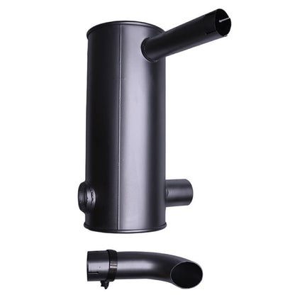 Muffler Silencer fits Kobelco Excavator SK235 SK130LC SK100 SK115DZ SK120 SK150LC SK120LC SK160LC SK130 SK100-4 SK115DZ-4 SK120-4 SK120LC-4 SK150LC-4
