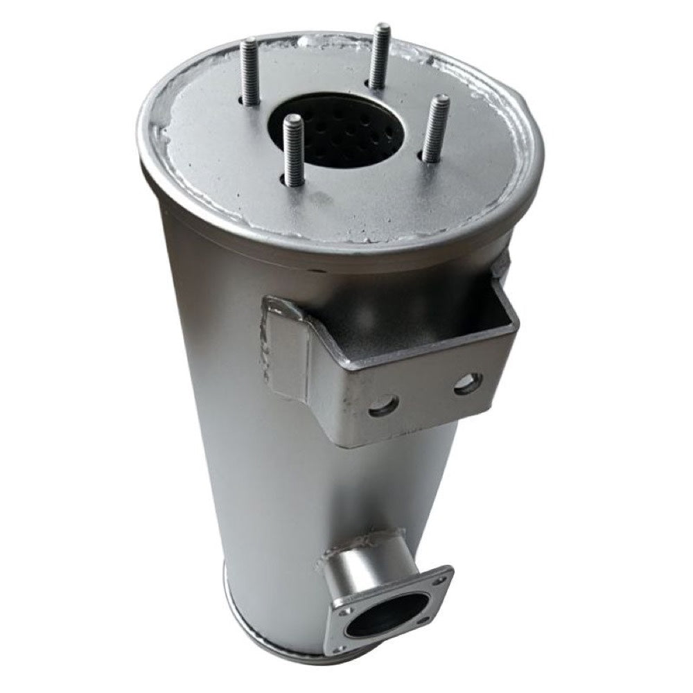 Muffler Silencer YM129981-13500 compatible with Komatsu Excavator PC75-1 PC75R-2 PC75R-2HD PW75-1 PW75R-2
