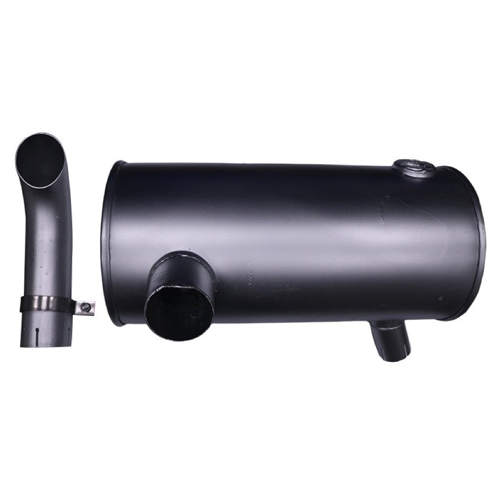 Muffler Silencer YX12P00006P3 compatible with Kobelco SK135SR SK135SRLC-1E SK135SR-1E SK115SRDZ-1E ED150 SK135SRL ED150-1E SK115SRDZ SK135SRL-1E SK135SRLC