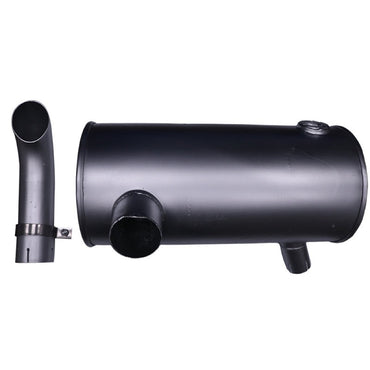 Muffler Silencer YX12P00006P3 compatible with Kobelco SK135SR SK135SRLC-1E SK135SR-1E SK115SRDZ-1E ED150 SK135SRL ED150-1E SK115SRDZ SK135SRL-1E SK135SRLC