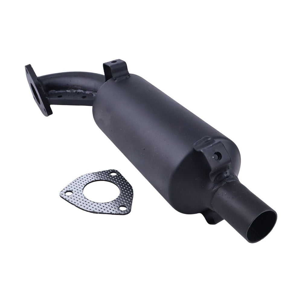 Muffler with Gasket 12583-12110 15862-12230 fits Kubota Engine WG600 WG750