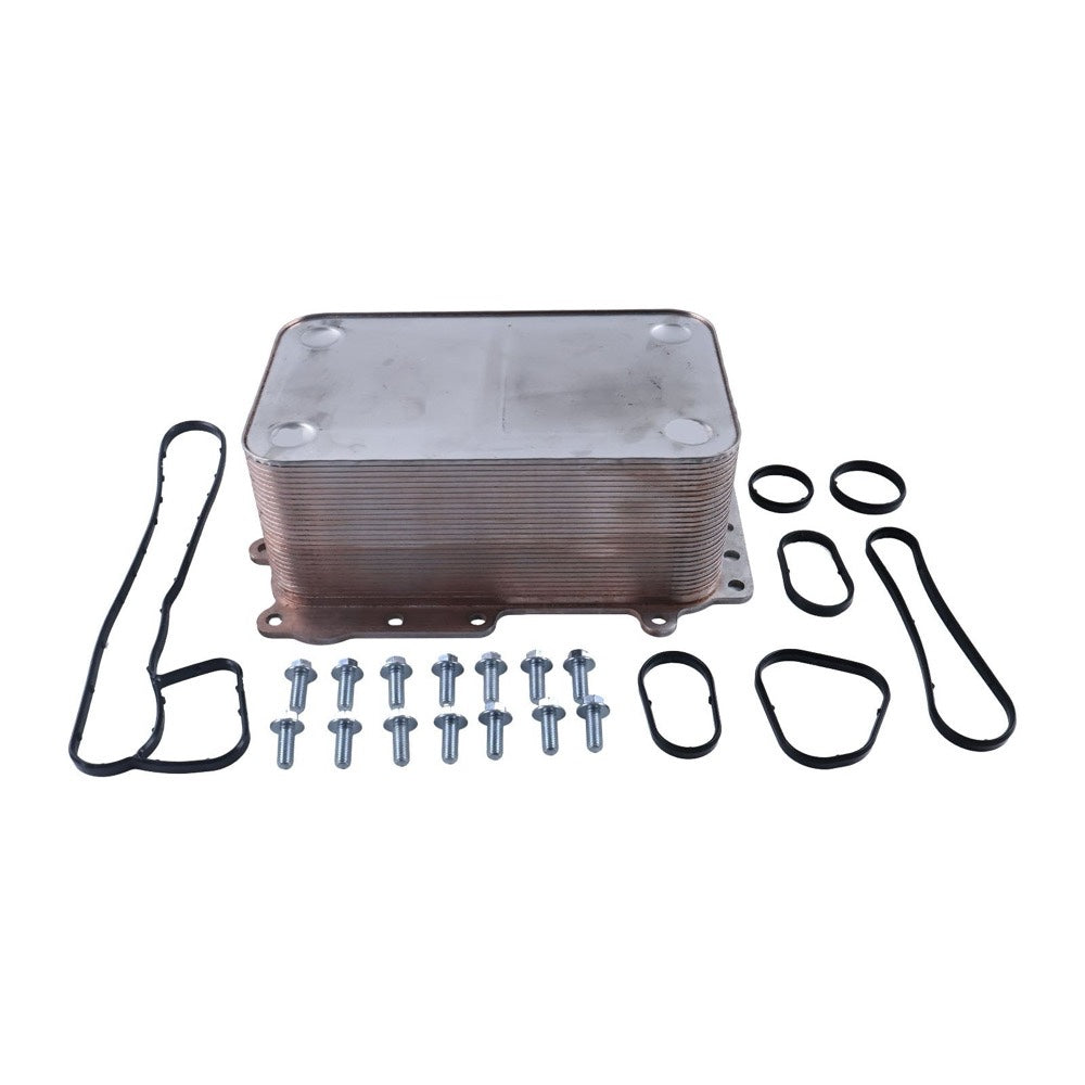 Oil Cooler 2397569 compatible with Paccar MX-13 EPA17 Engine Kenworth Peterbilt Truck