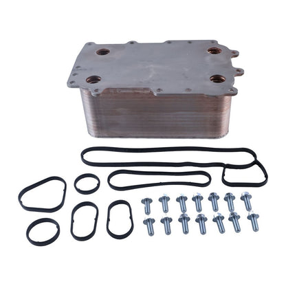Oil Cooler 2397569 compatible with Paccar MX-13 EPA17 Engine Kenworth Peterbilt Truck