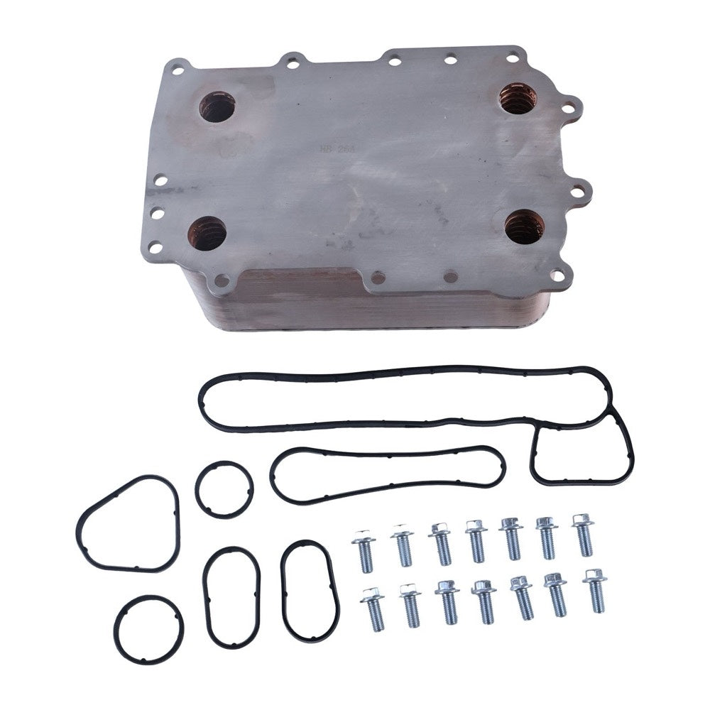 Oil Cooler 2397569 compatible with Paccar MX-13 EPA17 Engine Kenworth Peterbilt Truck