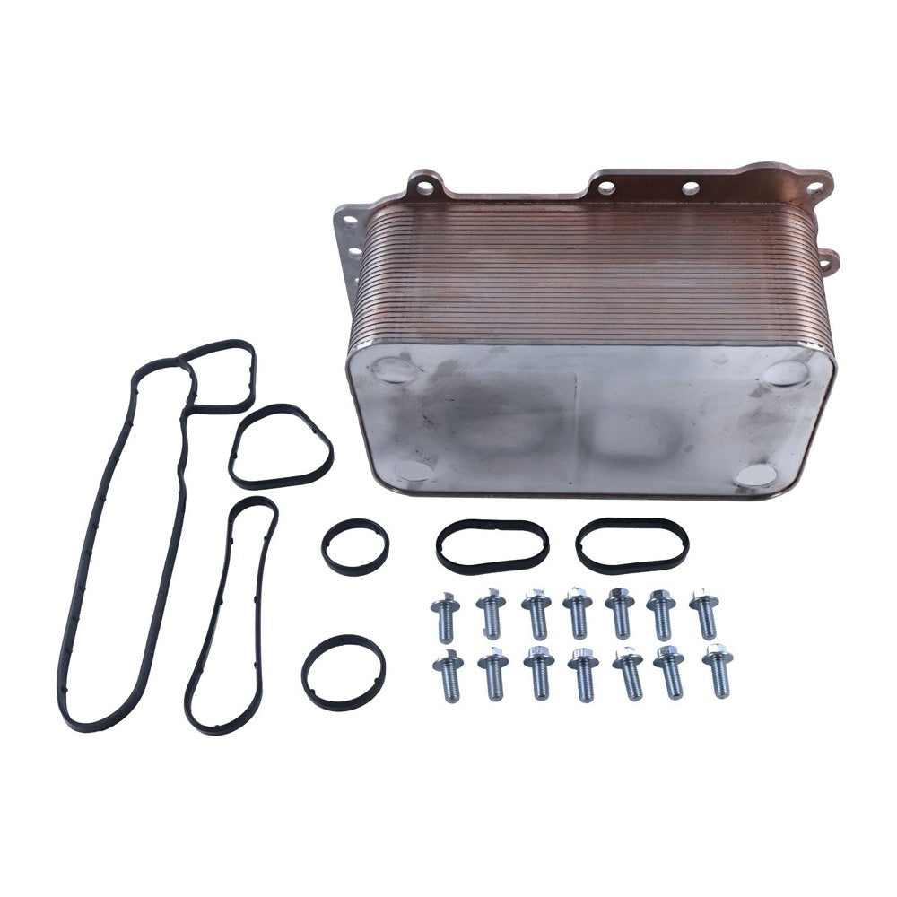 Oil Cooler 2397569 compatible with Paccar MX-13 EPA17 Engine Kenworth Peterbilt Truck