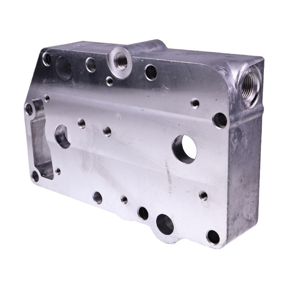 Oil Cooler Housing R123471 fits John Deere Engine 4045 6068 6081 Loader 310E 310SG 710K 410J 710J 315SG