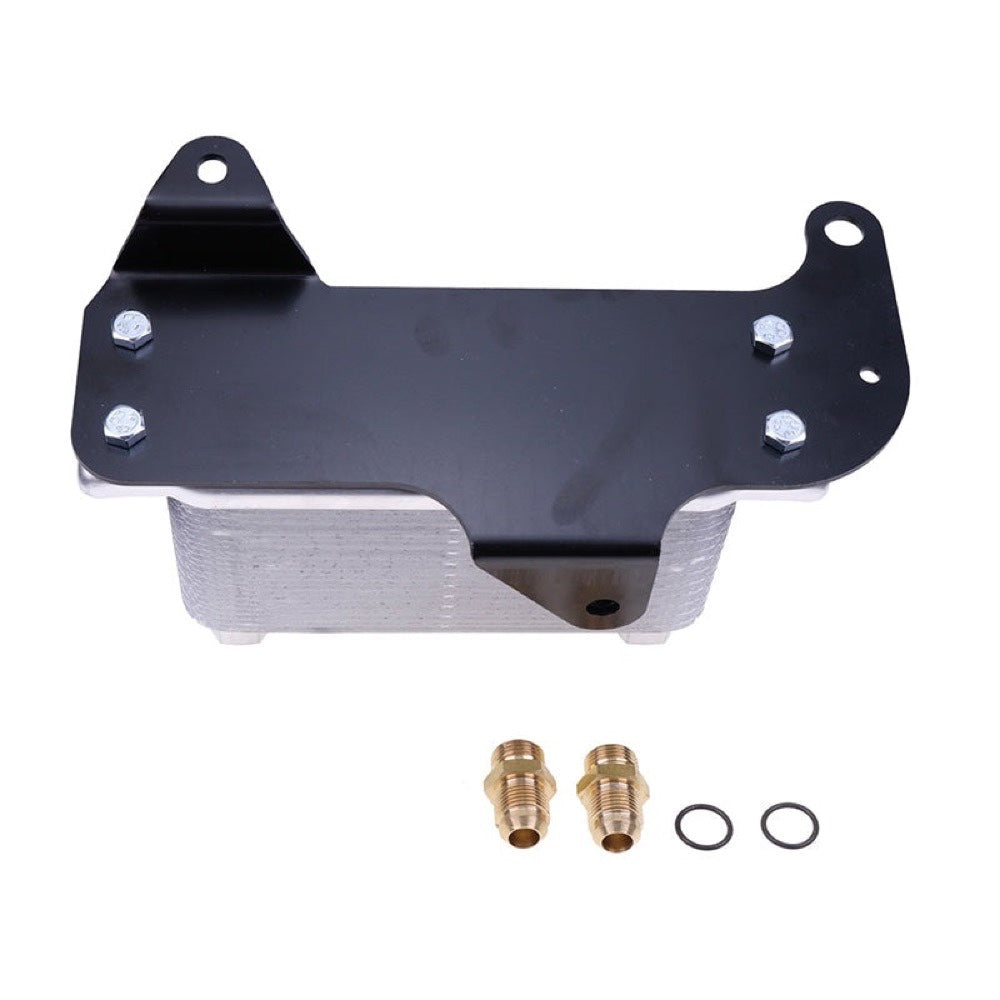 Oil Cooler RE201108 fits John Deere Engine 4045 Loader 310J 310SJ 315SJ 325J 410J Tractor 7710 7810 Dodge Ram 2500 3500 5.9L
