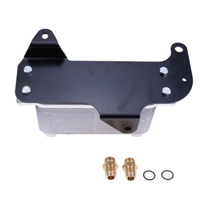 Oil Cooler RE201108 fits John Deere Engine 4045 Loader 310J 310SJ 315SJ 325J 410J Tractor 7710 7810 Dodge Ram 2500 3500 5.9L