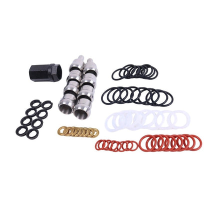 Oil Rail Leak Repair Kit Tool O-Rings & Injector Seal compatible with Ford 6.0L Powerstroke 2003-2007