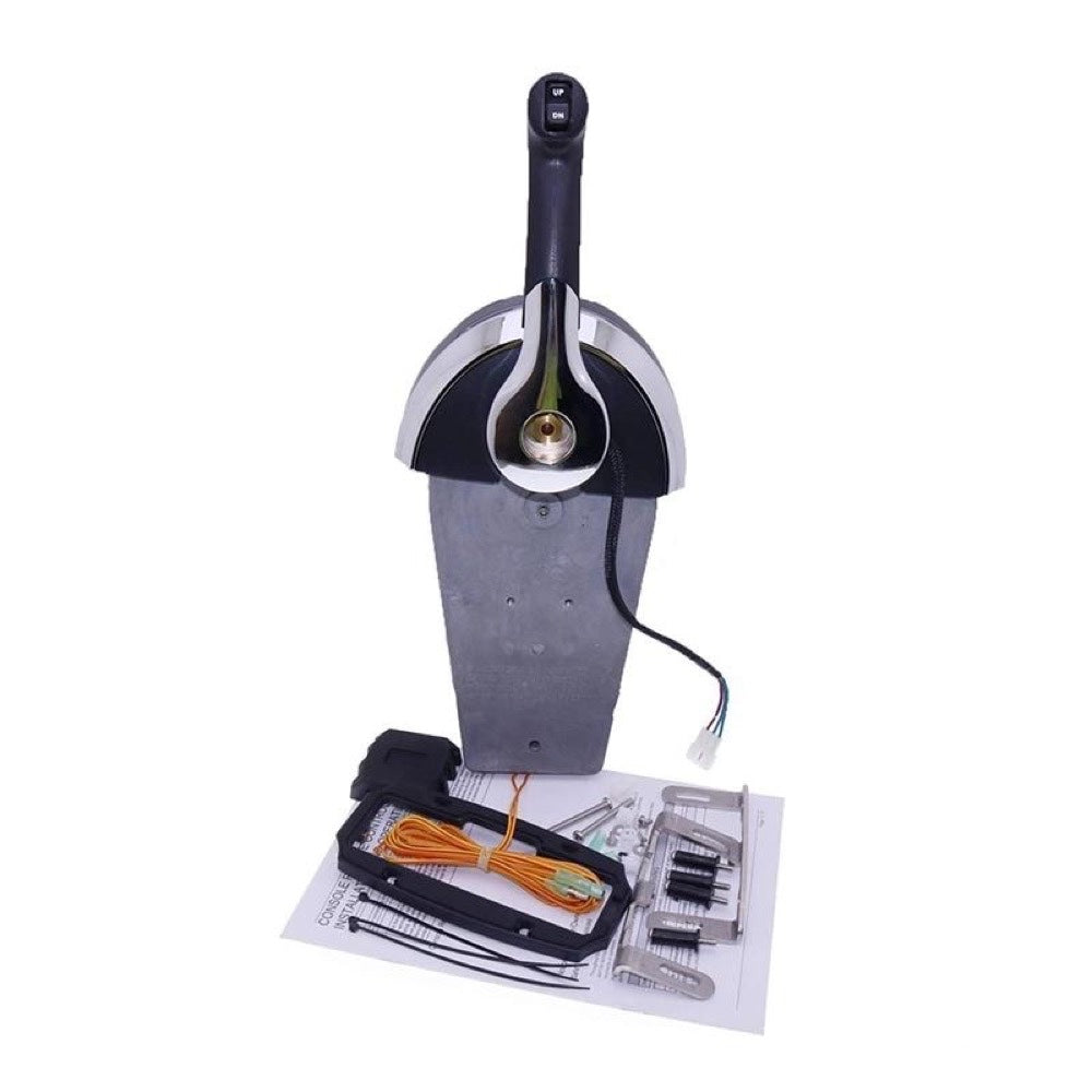 Outboard Remote Control Box 8M0059686 for use with Mercury Binnacle/Console Top Mount with 2 Feet Trim Harness