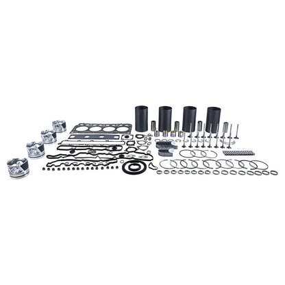 Overhaul Rebuild Kit compatible with Doosan Daewoo Engine D34 D34D D34NAP