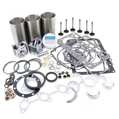 Overhaul Rebuild Kit compatible with Kubota Engine D1402 D1402DI