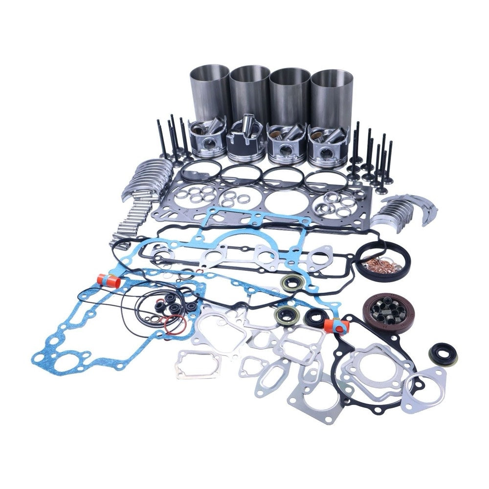 Overhaul Rebuild Kit fits Kubota Engine V2607 V2607T V2607-DI Loader SSV65 SSV65C SSV65P R530 R630
