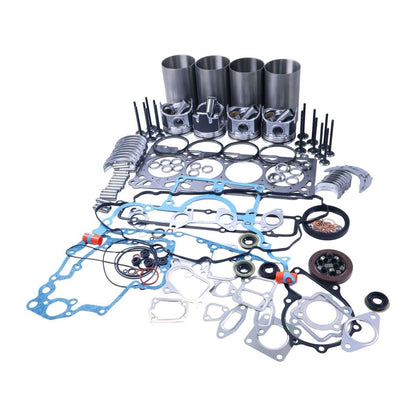 Overhaul Rebuild Kit fits Kubota Engine V2607 V2607T V2607-DI Loader SSV65 SSV65C SSV65P R530 R630