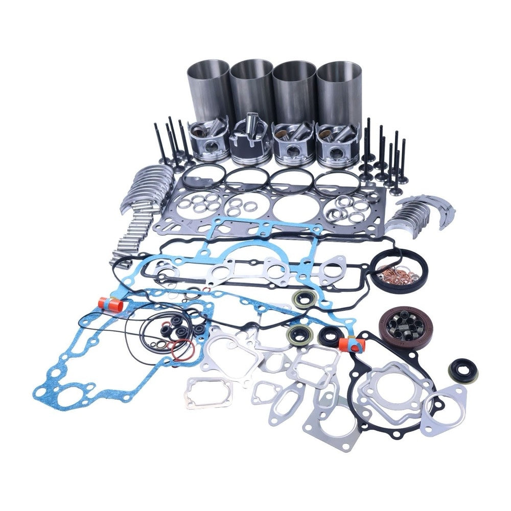 Overhaul Rebuild Kit fits Kubota Engine V2607 V2607T V2607-DI Loader SSV65 SSV65C SSV65P R530 R630