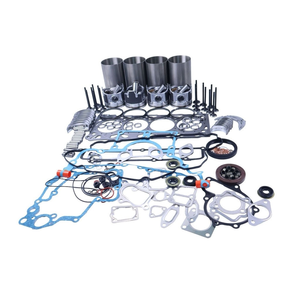 Overhaul Rebuild Kit fits Kubota Engine V2607 V2607T V2607-DI Loader SSV65 SSV65C SSV65P R530 R630