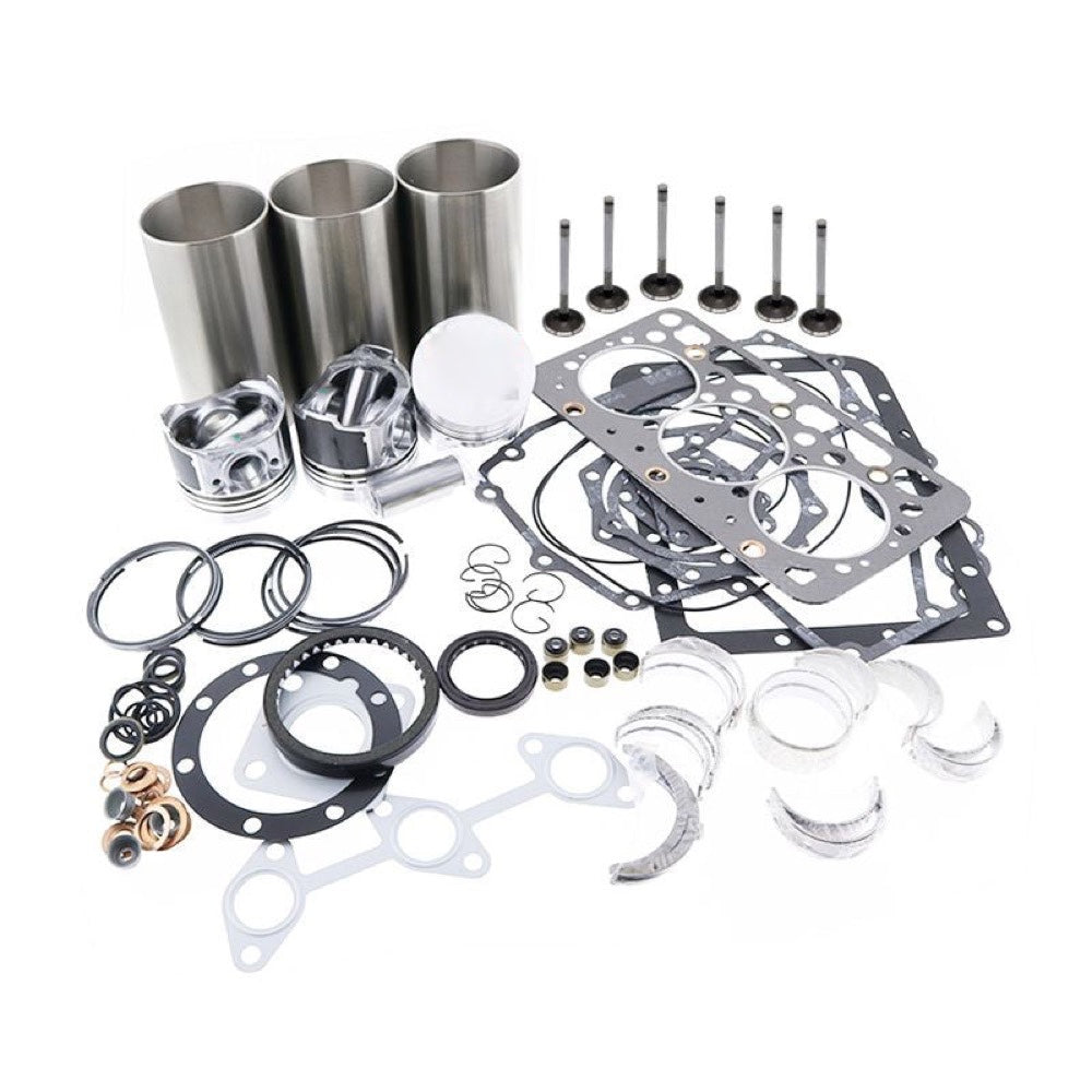 Overhaul Rebuild Kit compatible with Shibaura S773 S773L Engine ST324 New Holland TZ25DA Tractor