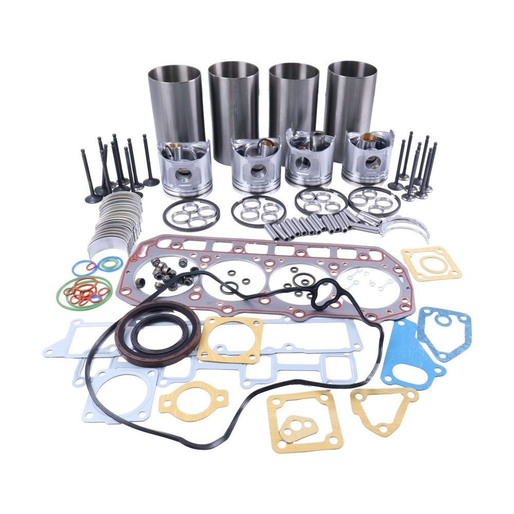 Overhaul Rebuild Kit suitable for Yanmar 4TNV98 4TNV98T Komatsu S4D98E-2NFN Engine WB70A-1 PC75R-2 PC75R-2HD WA90-3 WA95-3