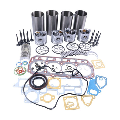 Overhaul Rebuild Kit suitable for Yanmar 4TNV98 4TNV98T Komatsu S4D98E-2NFN Engine WB70A-1 PC75R-2 PC75R-2HD WA90-3 WA95-3
