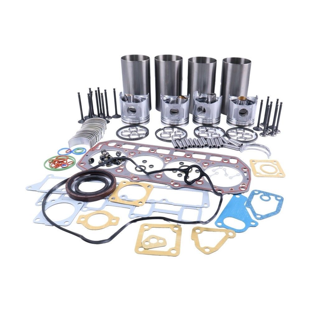 Overhaul Rebuild Kit suitable for Yanmar 4TNV98 4TNV98T Komatsu S4D98E-2NFN Engine WB70A-1 PC75R-2 PC75R-2HD WA90-3 WA95-3