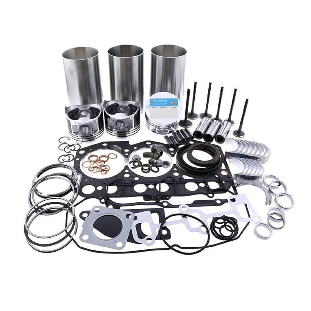 Overhaul Rebuild Kit for use with Yanmar Engine 3T84 3T84HLT 3T84H 3T84HN Toyota Loader SDK6