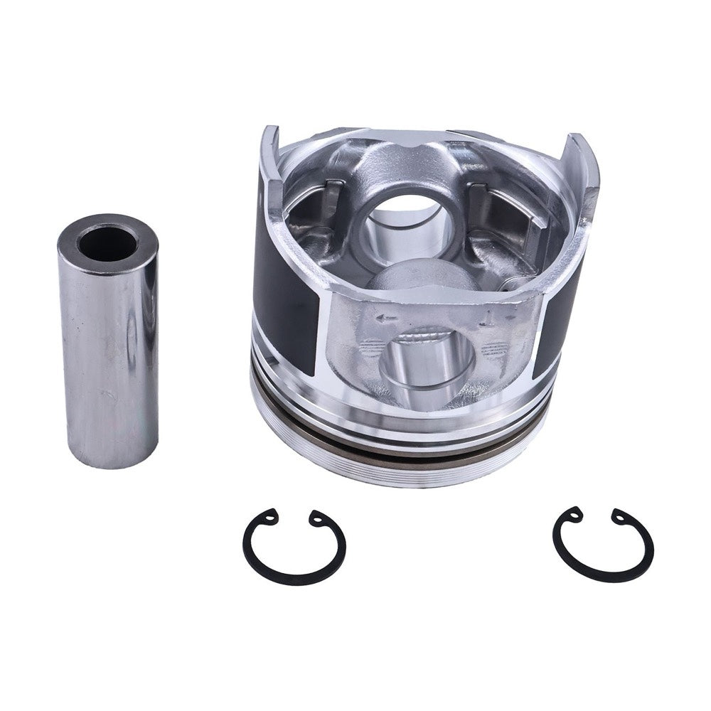 Piston Set 16060-21114 fits Kubota Engine V1505 D1105 Tractor B2410HSD B2620HSD B3000HSDC B7610HSD Excavator KX71-3 U25S ZD28