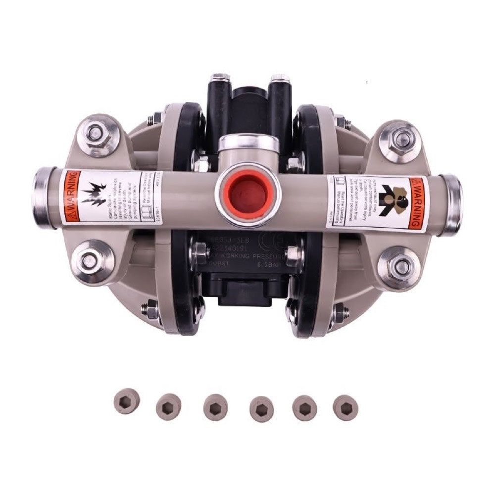 Plastic Diaphragm Pump 66605J-3EB for use with Ingersoll Rand ARO