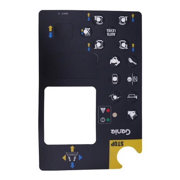 Platform Control Panel Decal 82417GT 82417 for use with Genie GS-2668 RT GS-3384 GS-3390 GS-4390 GS-5390