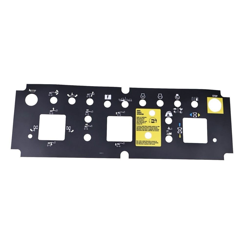 Platform Control Panel Decal 82456GT fits Genie Boom Lift S-60 S-65