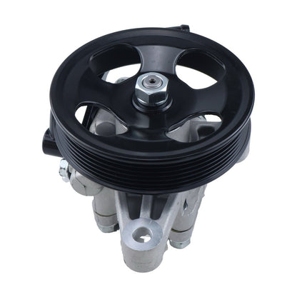 Power Steering Pump with Pulley 571002P350 compatible with Hyundai Santa Fe Kia Sorento 2009-2012