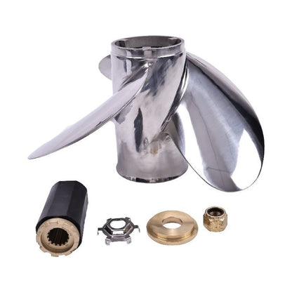 Propeller 48-8M0151231 898990A46 compatible with Mercury Outboard 90HP 115HP 400HP