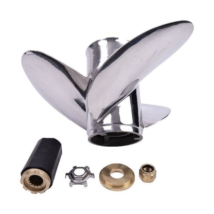 Propeller 48-8M0151231 898990A46 compatible with Mercury Outboard 90HP 115HP 400HP