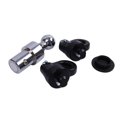 Puck System 2-5/16" Gooseneck Ball & Safety Chain Kit 60692 for use with Ford F-250 F-350 F-450 Chevrolet Silverado GMC Sierra Nissan Titan XD