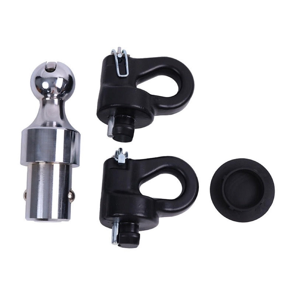 Puck System 2-5/16" Gooseneck Ball & Safety Chain Kit 60692 for use with Ford F-250 F-350 F-450 Chevrolet Silverado GMC Sierra Nissan Titan XD
