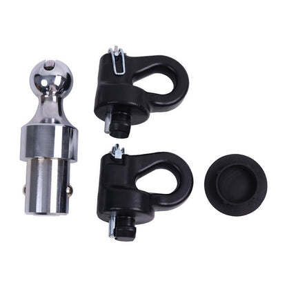 Puck System 2-5/16" Gooseneck Ball & Safety Chain Kit 60692 for use with Ford F-250 F-350 F-450 Chevrolet Silverado GMC Sierra Nissan Titan XD