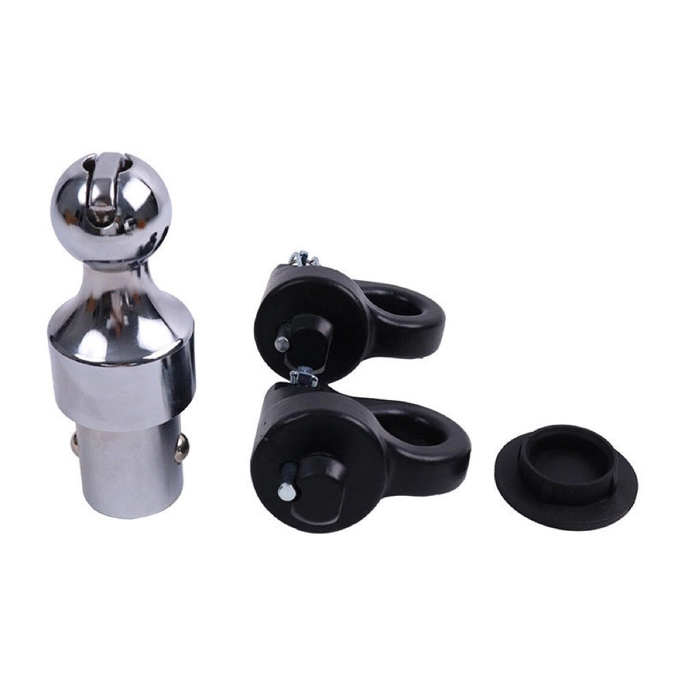 Puck System 2-5/16" Gooseneck Ball & Safety Chain Kit 60692 for use with Ford F-250 F-350 F-450 Chevrolet Silverado GMC Sierra Nissan Titan XD