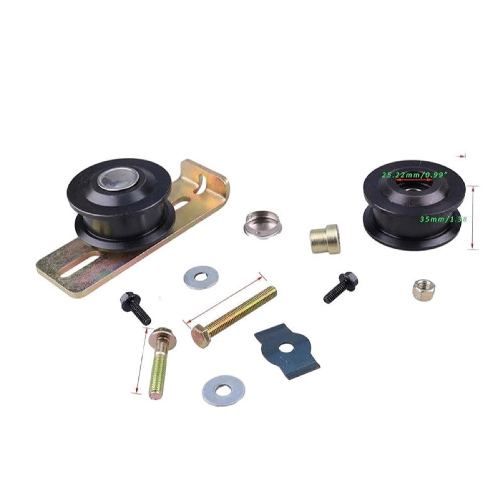 Pulleys and Idler Kit 131-4506 131-4509 fits Exmark Commercial 30 Walk-Behind ECS180CKA30000 ECX180CKA3000 ECX200CKC3000